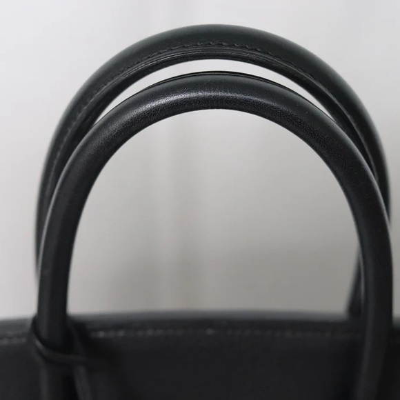 HERMES Birkin 35 Black Handbag Noir Togo‎ with Gold Hardware A Square Engraved - Picture 11 of 16